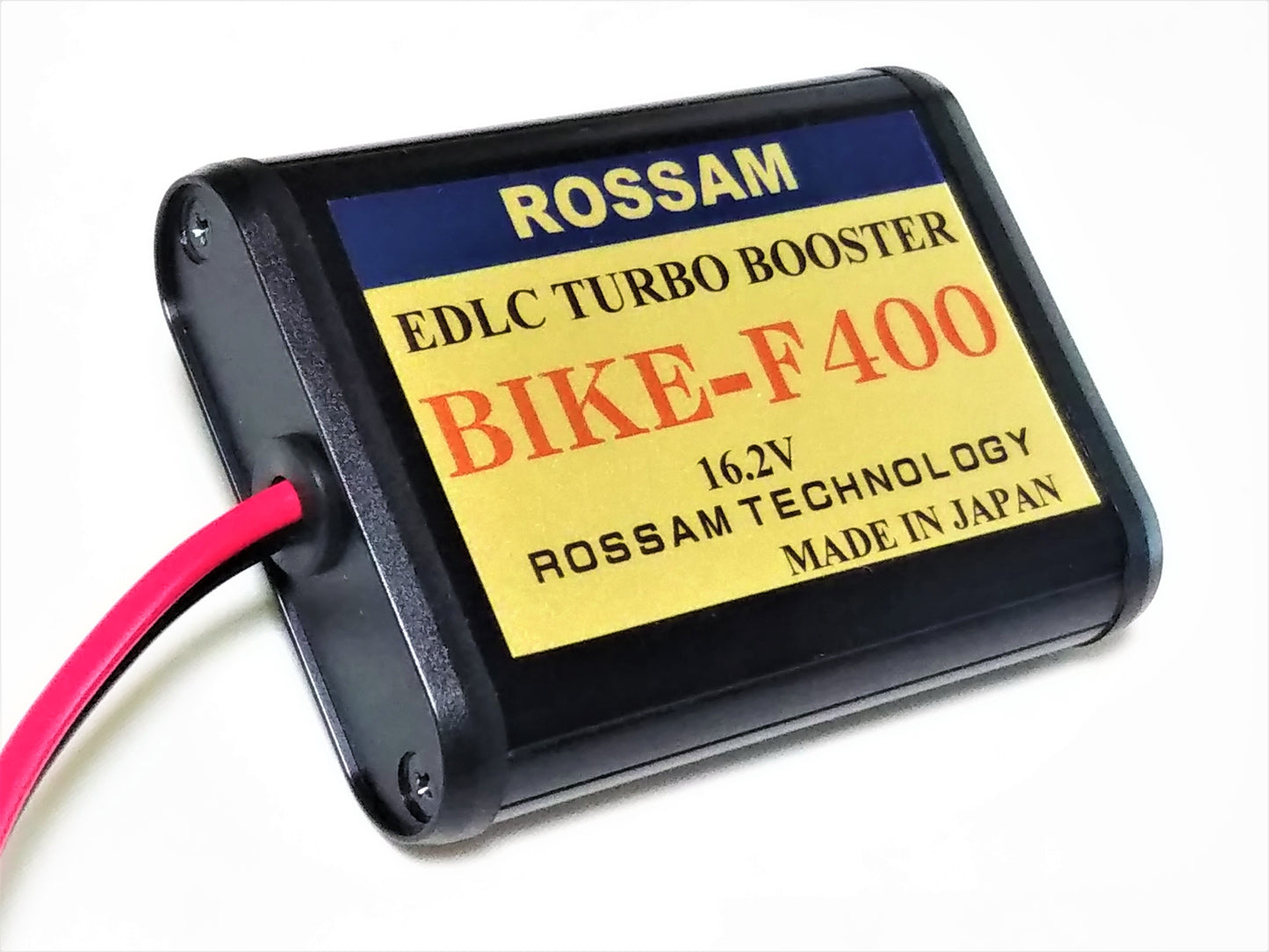 ROSSAM ActiveEDLC BIKE-F900/BIKE-F400 バッテリー長寿命化 エンジン始動性アップ 燃費、トルク向上 最高回転数約10%アップ