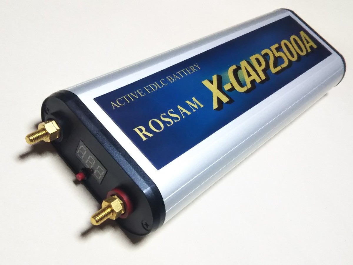 X-CAP2500A電圧計付モデル ActiveEDLC採用　ROSSAM