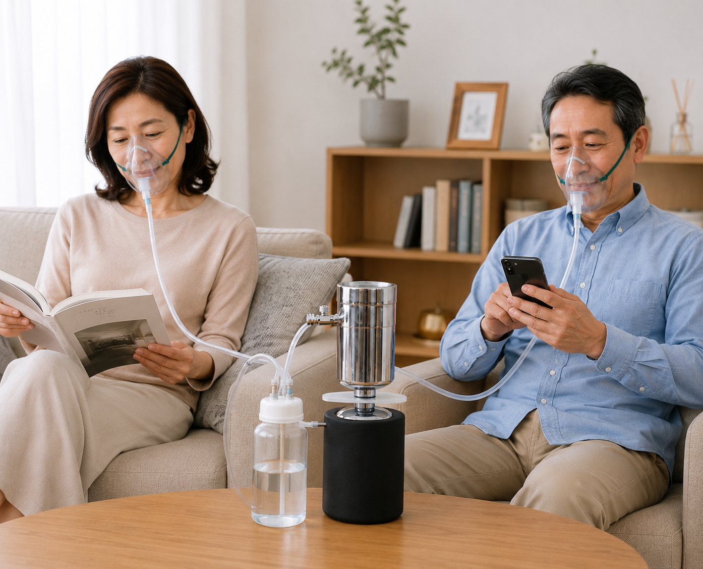 水素ガス10-12L　時短水素吸引器　H2-LARGE10-12ｌ 大容量モデル